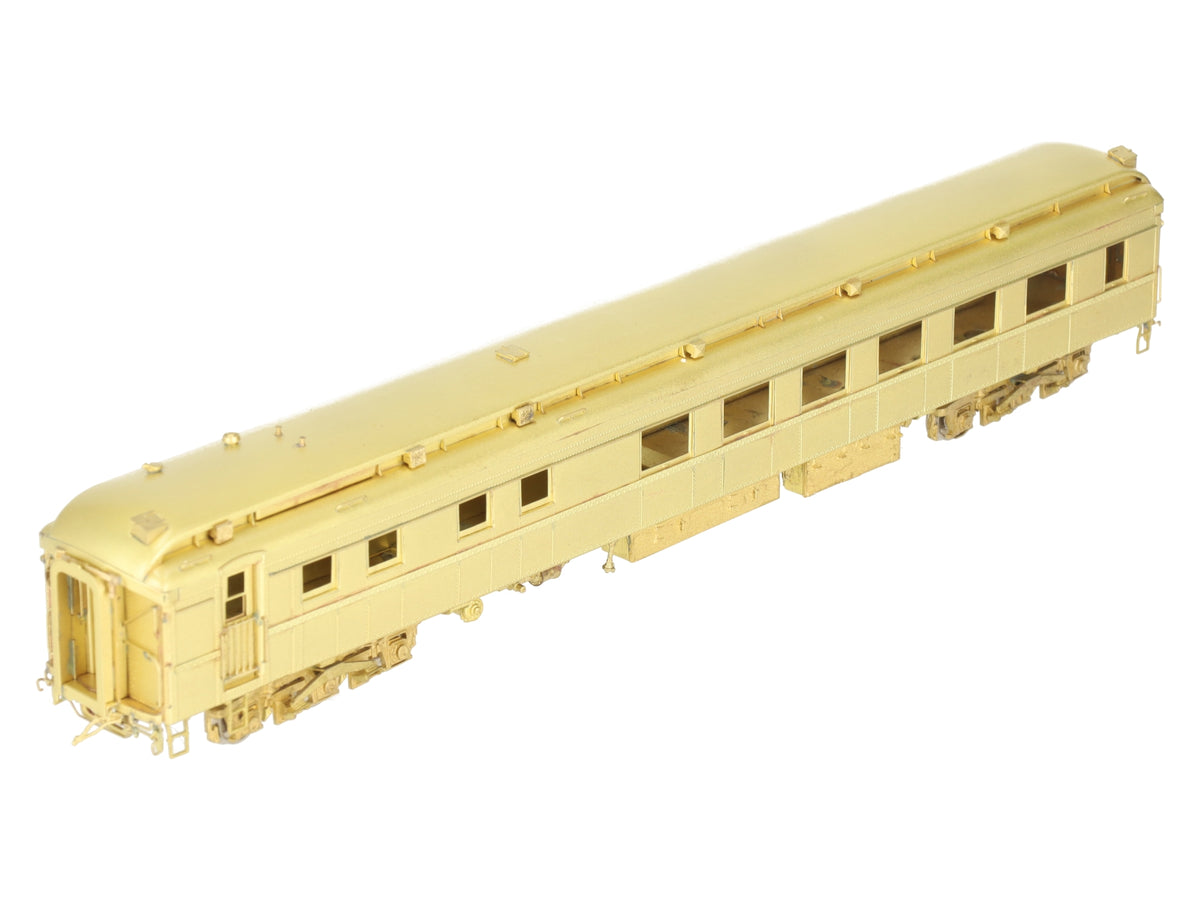 The P Company HO Scale BRASS Pennsylvania Railroad D78C Diner Car - Unpainted VG/Box