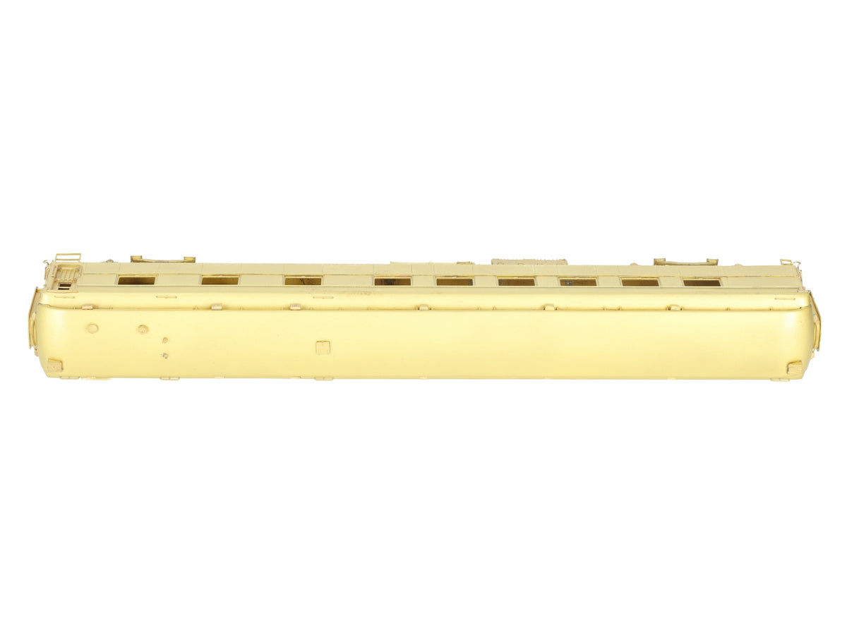 The P Company HO Scale BRASS Pennsylvania Railroad D78C Diner Car - Unpainted VG/Box