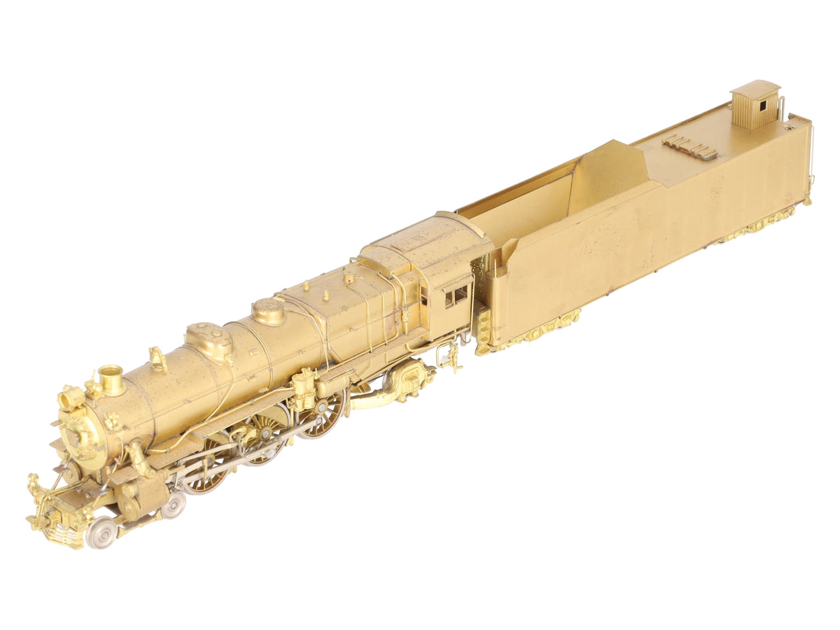 Sunset Models HO BRASS PRR K-4 4-6-2 Steam Loco & Tender (Long) - Unpainted VG/Box