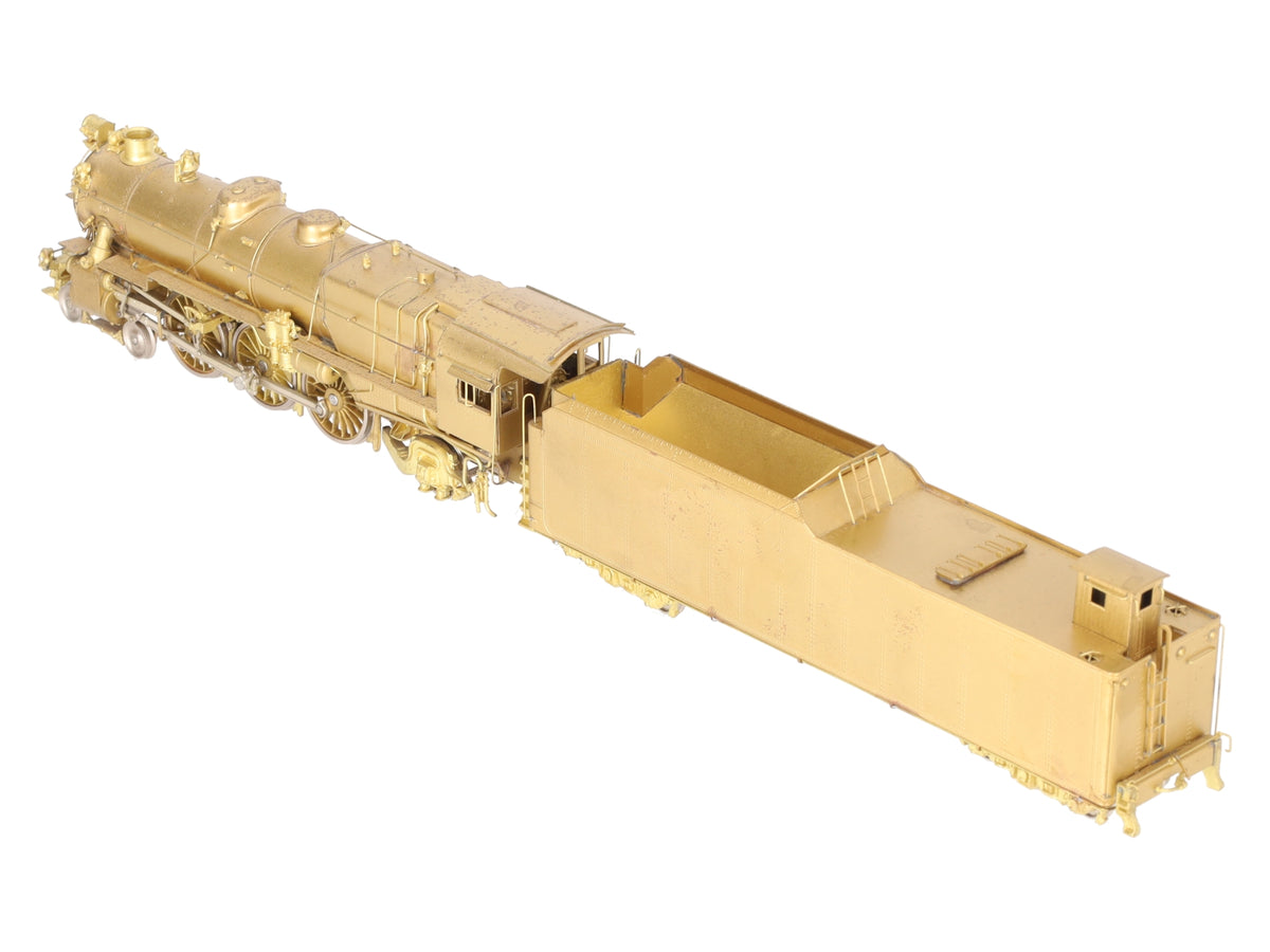 Sunset Models HO BRASS PRR K-4 4-6-2 Steam Loco & Tender (Long) - Unpainted VG/Box