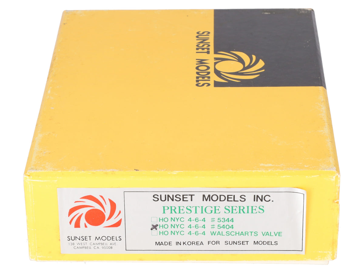 Sunset Models 5404 HO BRASS New York Central 4-6-4 Steam Loco & Tender-Unpainted EX/Box
