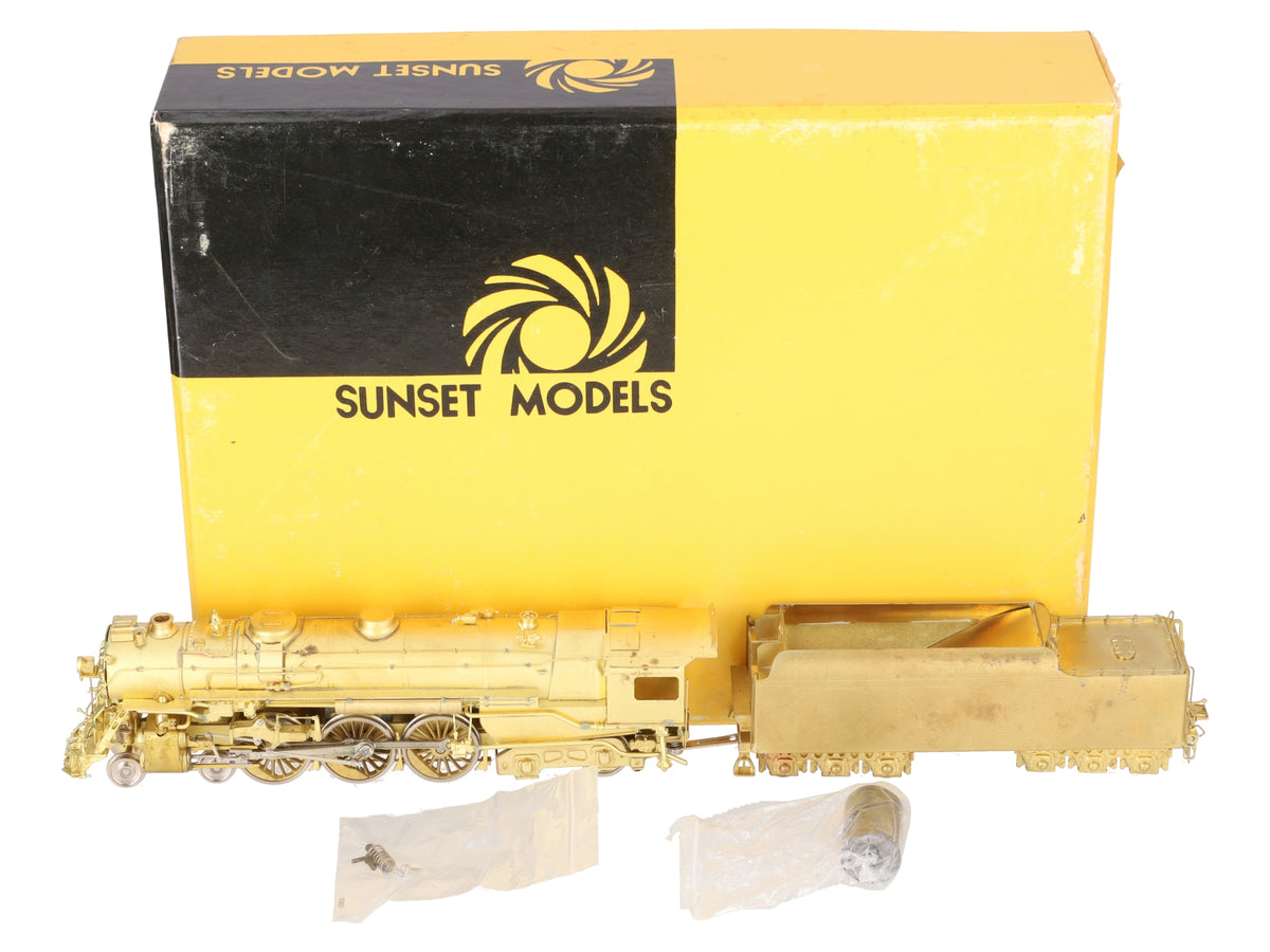 Sunset Models 5404 HO BRASS New York Central 4-6-4 Steam Loco & Tender-Unpainted EX/Box