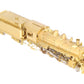 Sunset Models HO Scale BRASS SP C-19 2-8-0 Steam Locomotive & Tender- Unpainted EX/Box