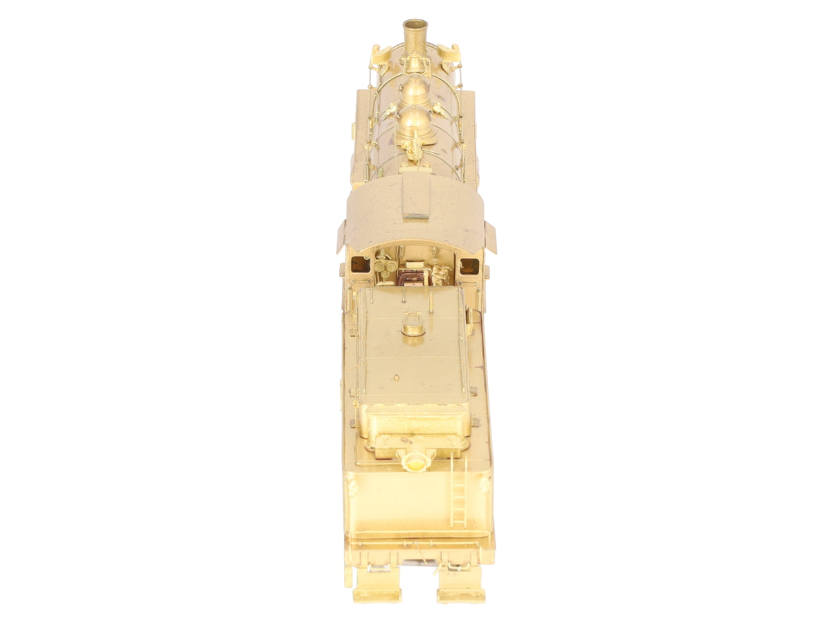 Sunset Models HO Scale BRASS SP C-19 2-8-0 Steam Locomotive & Tender- Unpainted EX/Box