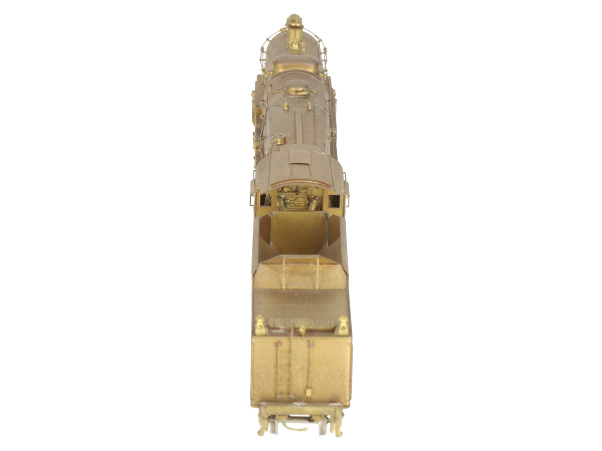 Sunset Models HO Scale Brass PRR M1 4-8-2 Steam Locomotive & Tender - Unpainted VG/Box