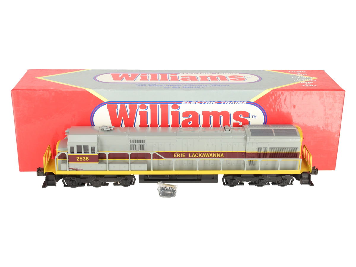 Williams U33-14 O Gauge Erie Lackawanna Powered U33C Diesel Locomotive #2538 EX/Box