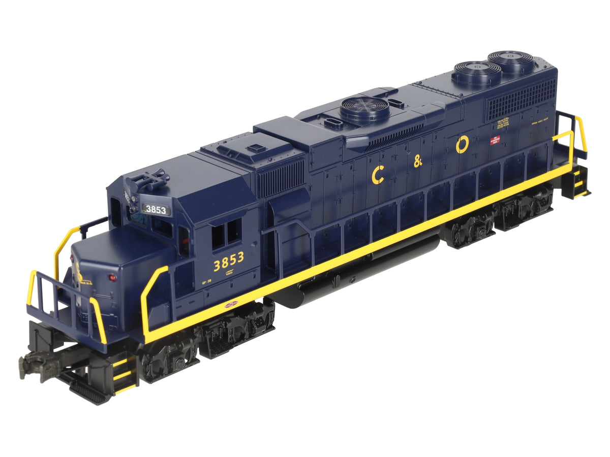 Williams GP38-203D O Gauge Chesapeake & Ohio GP-38 Dummy Diesel Locomotive #3853 EX/Box