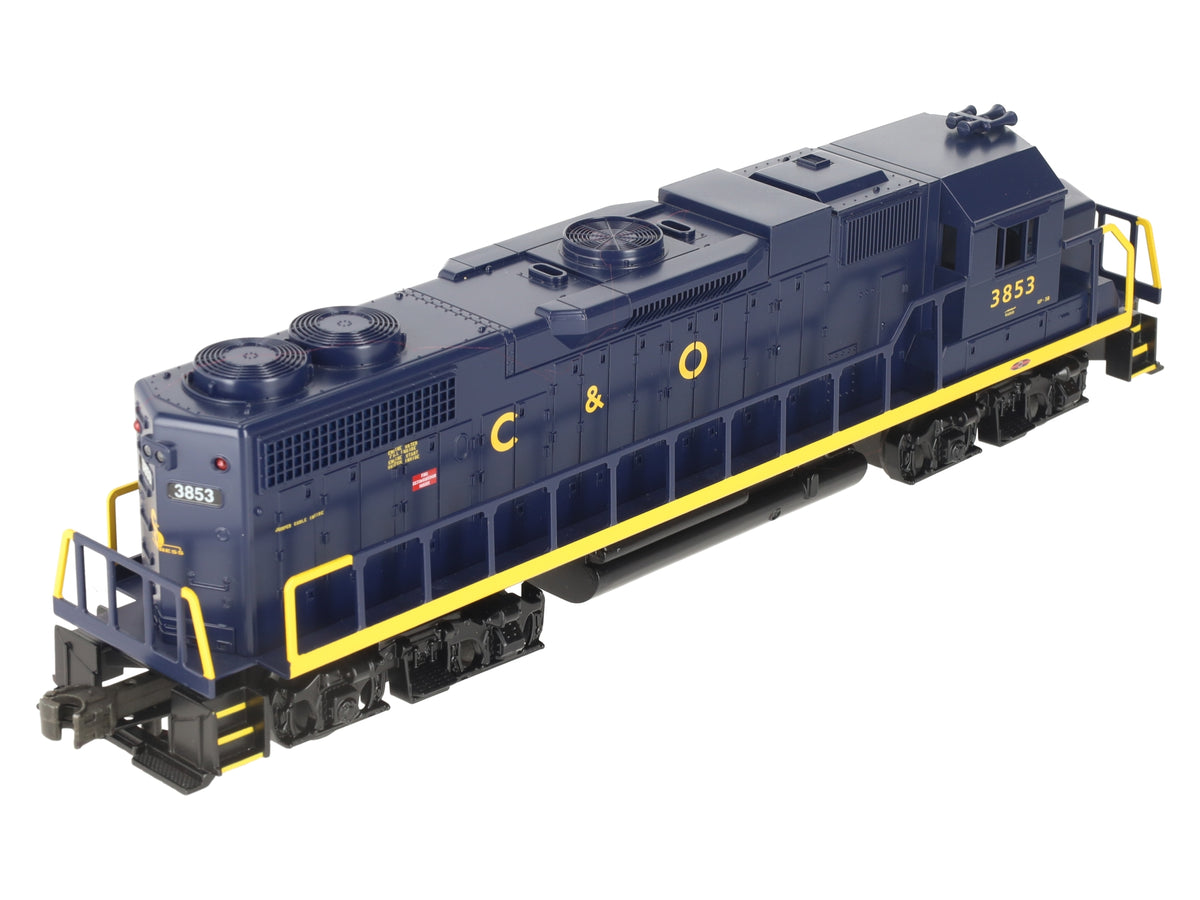 Williams GP38-203D O Gauge Chesapeake & Ohio GP-38 Dummy Diesel Locomotive #3853 EX/Box