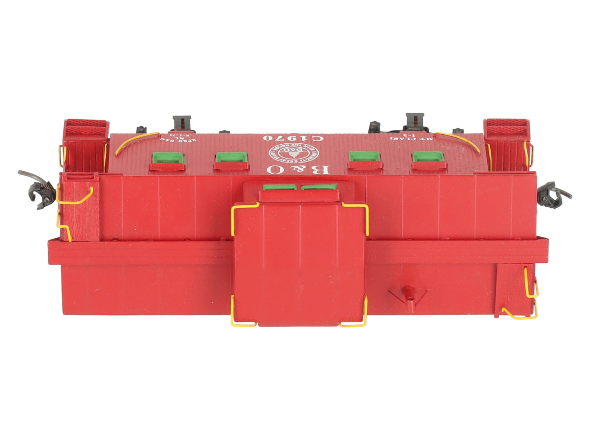 Pro Custom Hobbies HO BRASS Baltimore & Ohio Caboose Class I-5- Painted LN/Box