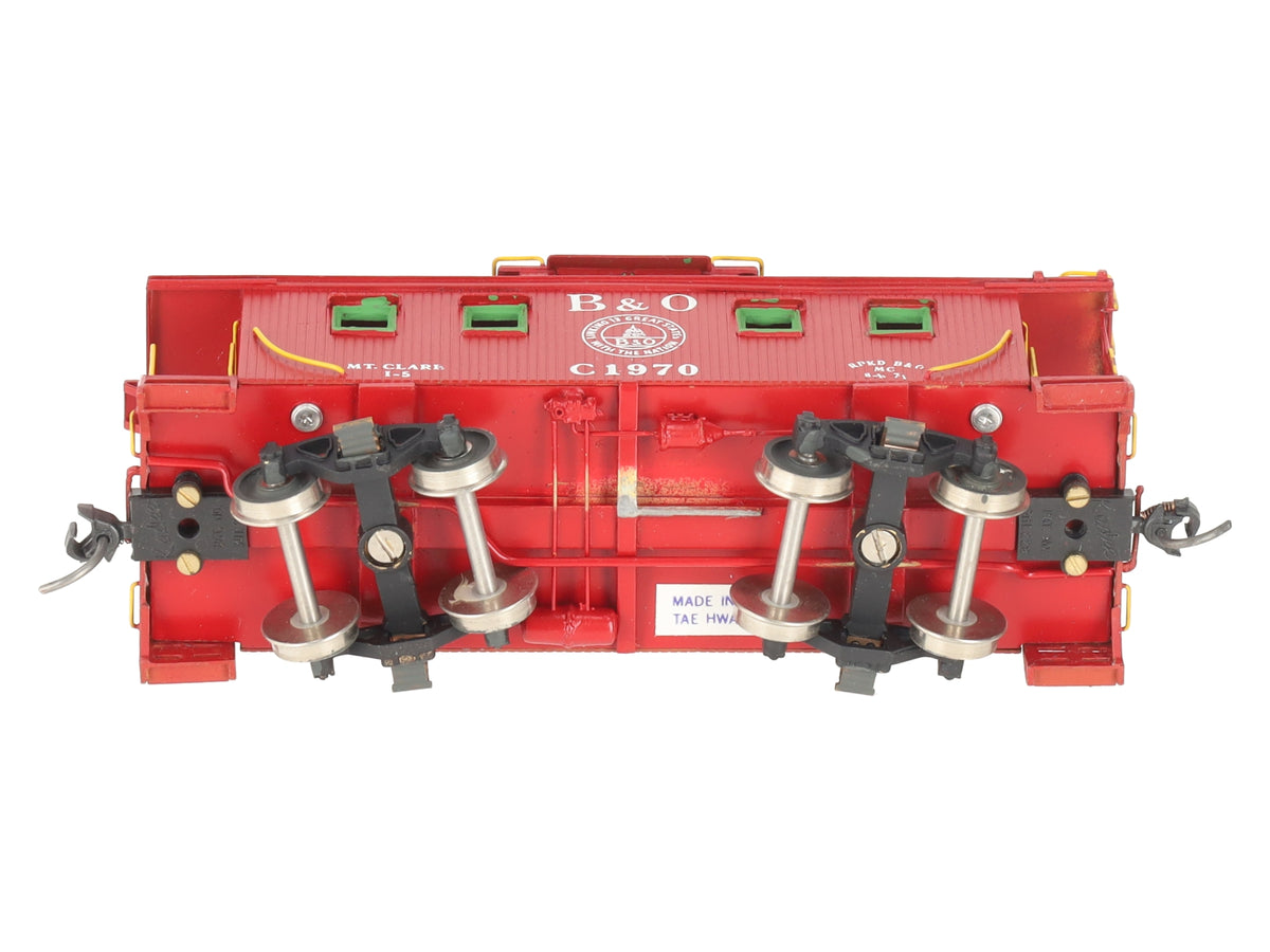 Pro Custom Hobbies HO BRASS Baltimore & Ohio Caboose Class I-5- Painted LN/Box