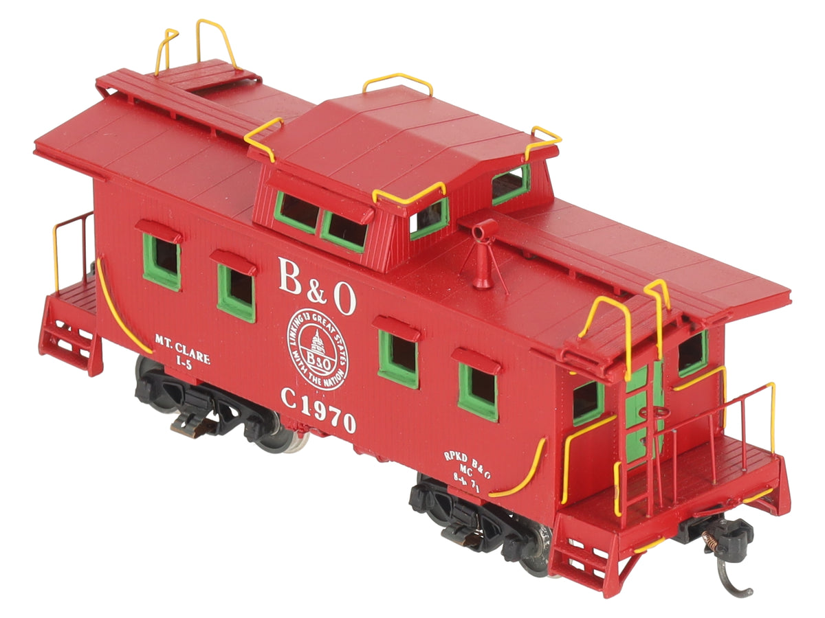 Pro Custom Hobbies HO BRASS Baltimore & Ohio Caboose Class I-5- Painted LN/Box
