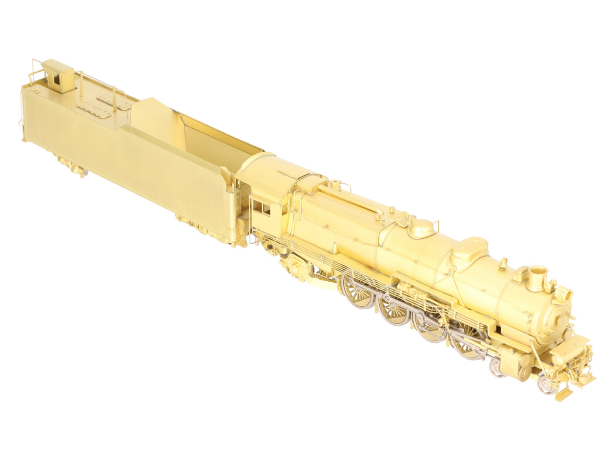 Sunset Models M-1A HO Brass PRR 4-8-2 M-1A Steam Locomotive & Tender- Unpainted EX/Box