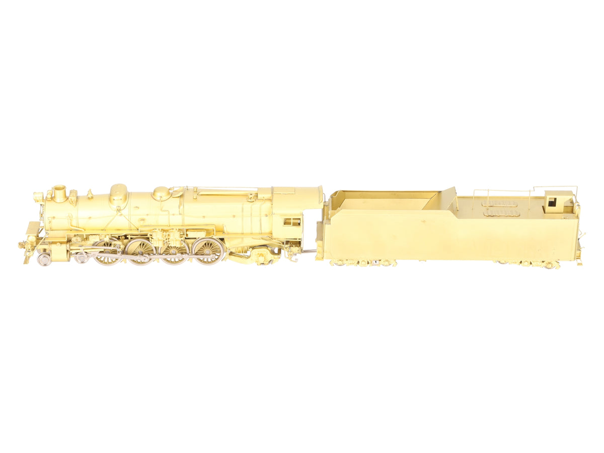 Sunset Models M-1A HO Brass PRR 4-8-2 M-1A Steam Locomotive & Tender- Unpainted EX/Box