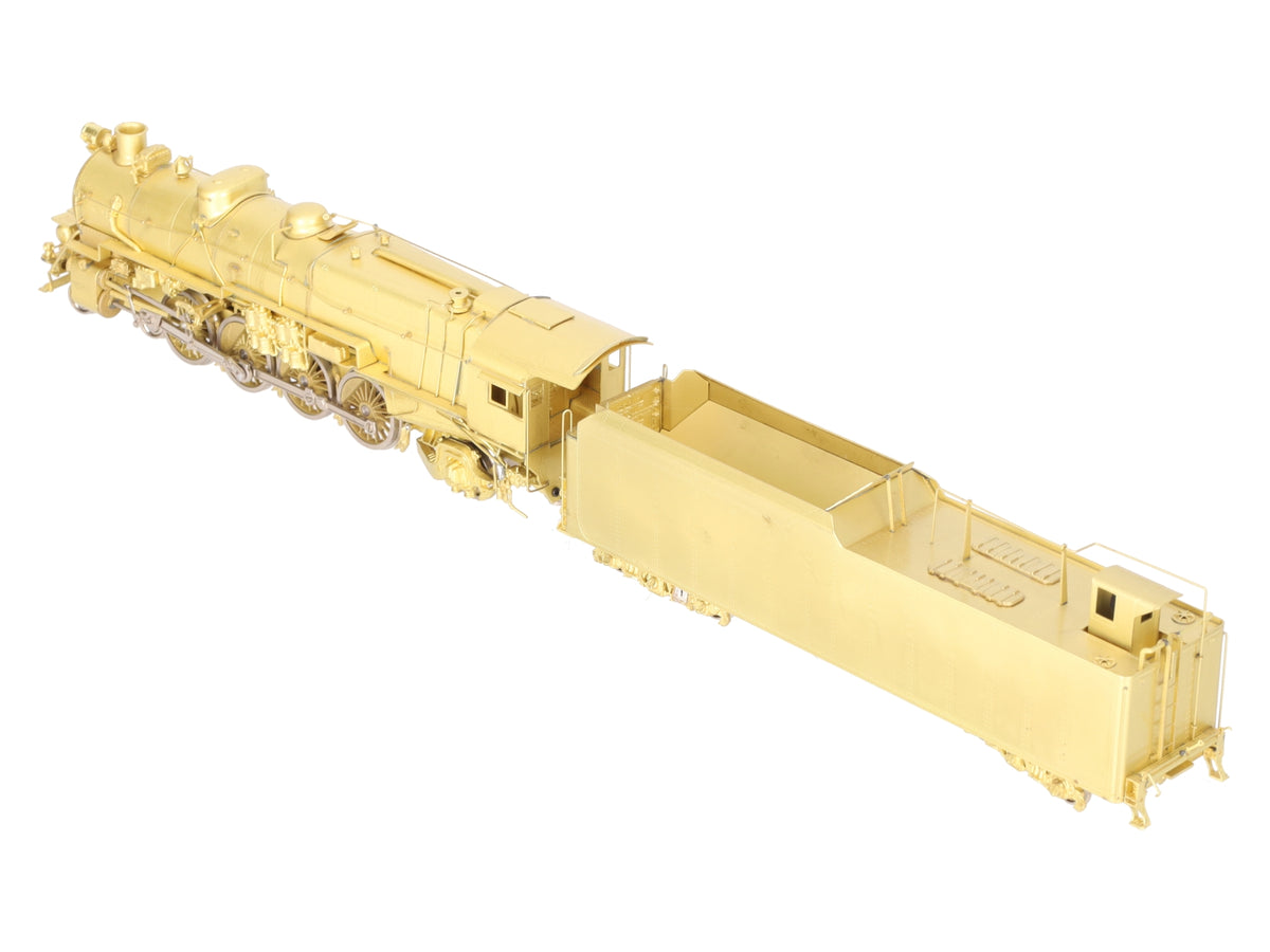 Sunset Models M-1A HO Brass PRR 4-8-2 M-1A Steam Locomotive & Tender- Unpainted EX/Box