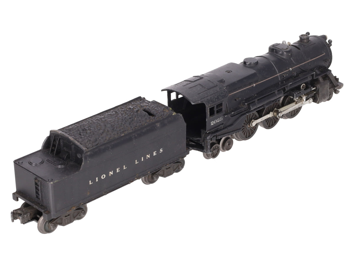 Lionel 2025 Vintage O 2-6-4 Diecast Steam Locomotive w/6466W Tender VG