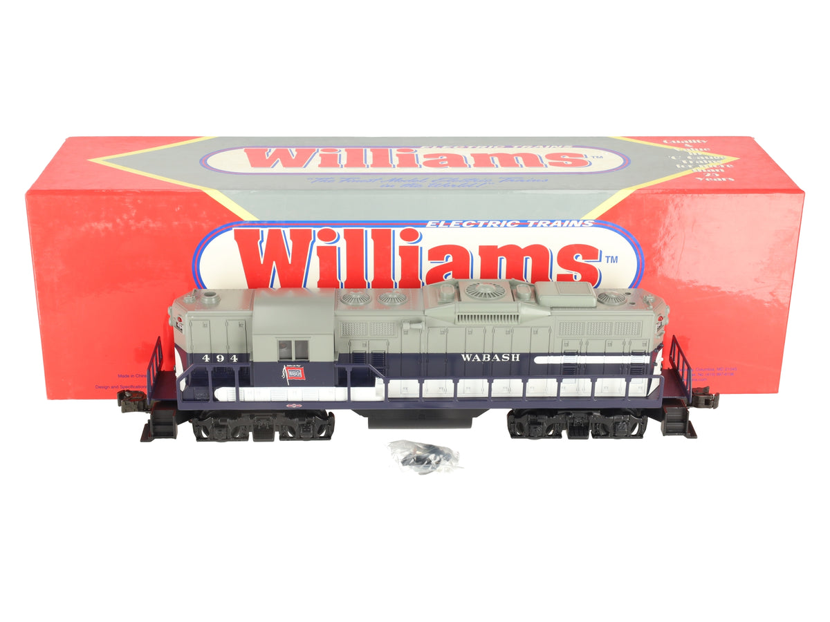 Williams GP9-220 O Gauge Wabash GP-9 Powered Diesel Locomotive #494 EX/Box