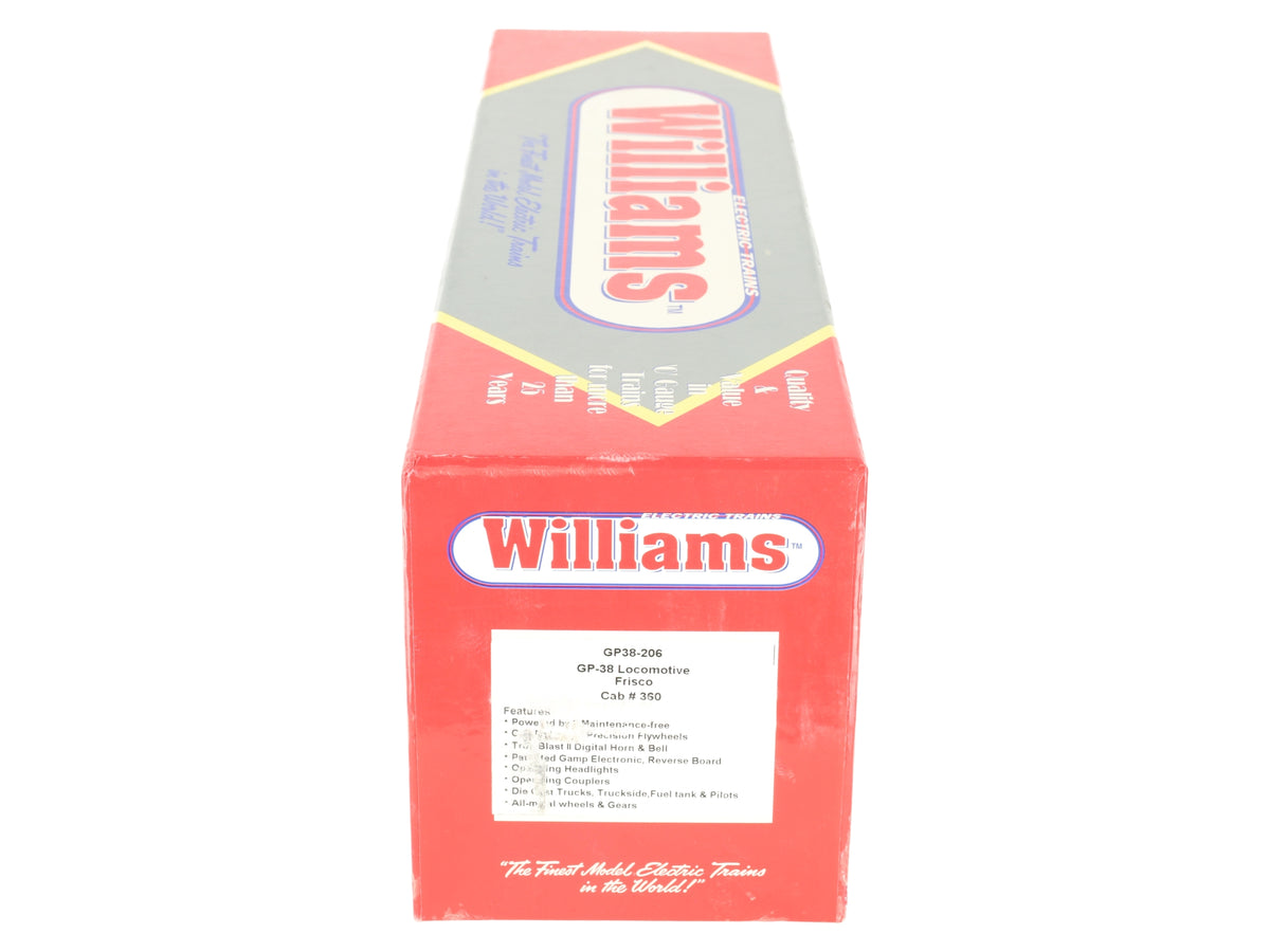 Williams GP38-206 O Gauge Frisco GP-38 Diesel Locomotive #360 EX/Box