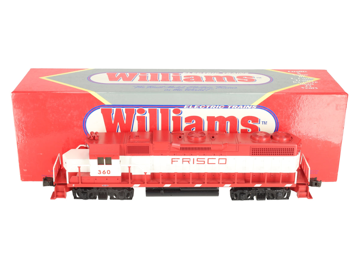Williams GP38-206 O Gauge Frisco GP-38 Diesel Locomotive #360 EX/Box