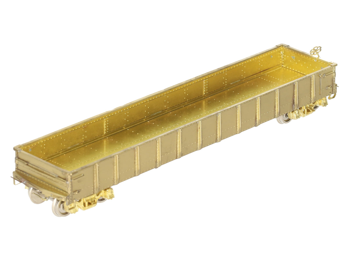 Railworks R-136 HO Scale BRASS Pennsylvania Railroad G-22 Gondola -Unpainted EX/Box