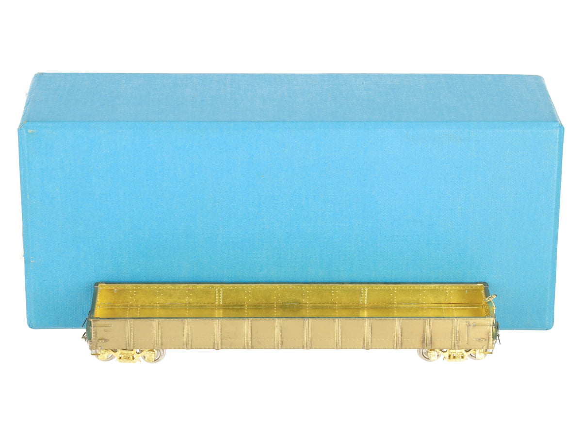 Railworks R-136 HO Scale BRASS Pennsylvania Railroad G-22 Gondola -Unpainted EX/Box