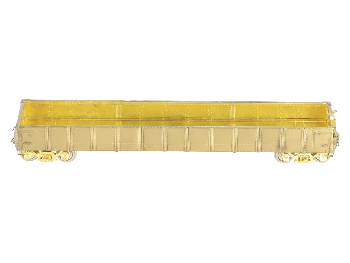 Railworks R-136 HO Scale BRASS Pennsylvania Railroad G-22 Gondola -Unpainted EX/Box