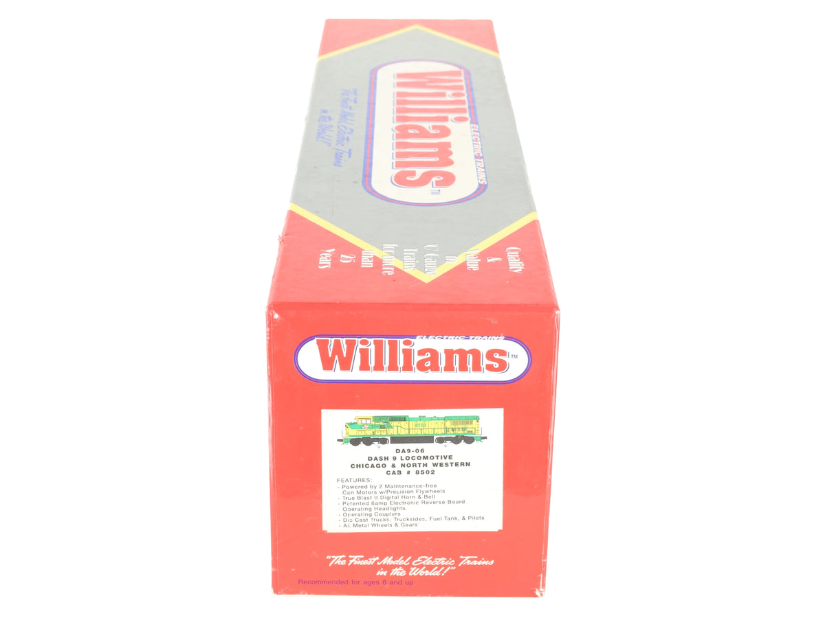 Williams DA9-06 O Chicago & Northwestern Dash 9 Diesel Locomotive #8502 LN/Box