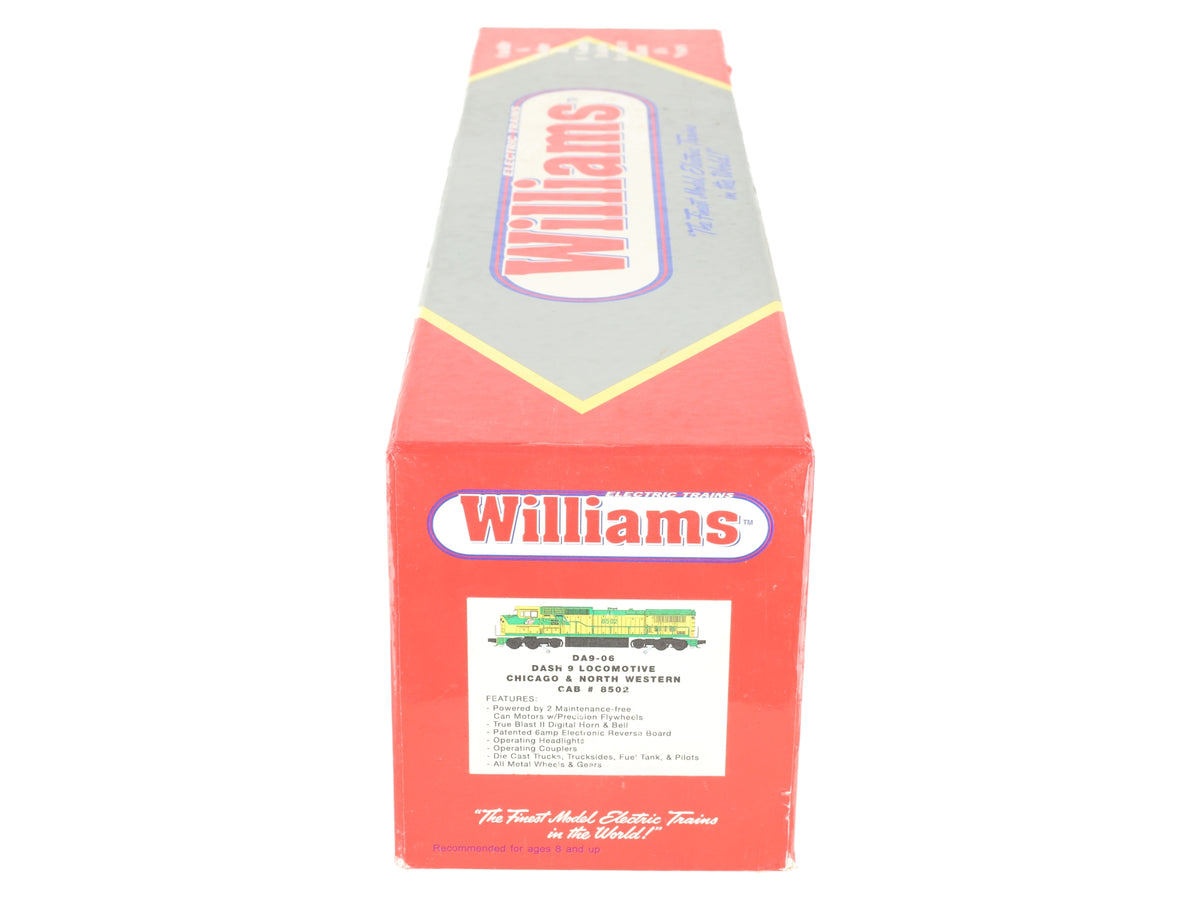 Williams DA9-06 O Chicago & Northwestern Dash 9 Diesel Locomotive #8502 LN/Box