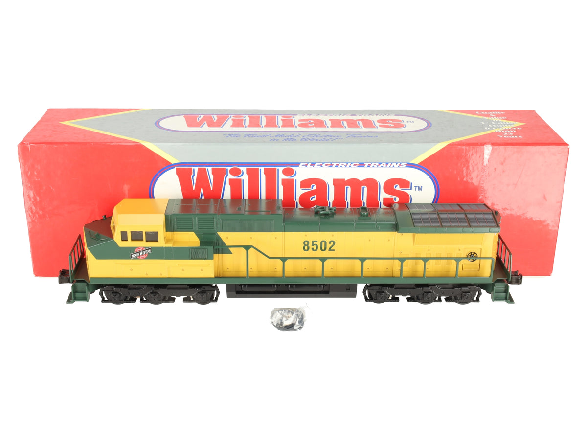 Williams DA9-06 O Chicago & Northwestern Dash 9 Diesel Locomotive #8502 LN/Box
