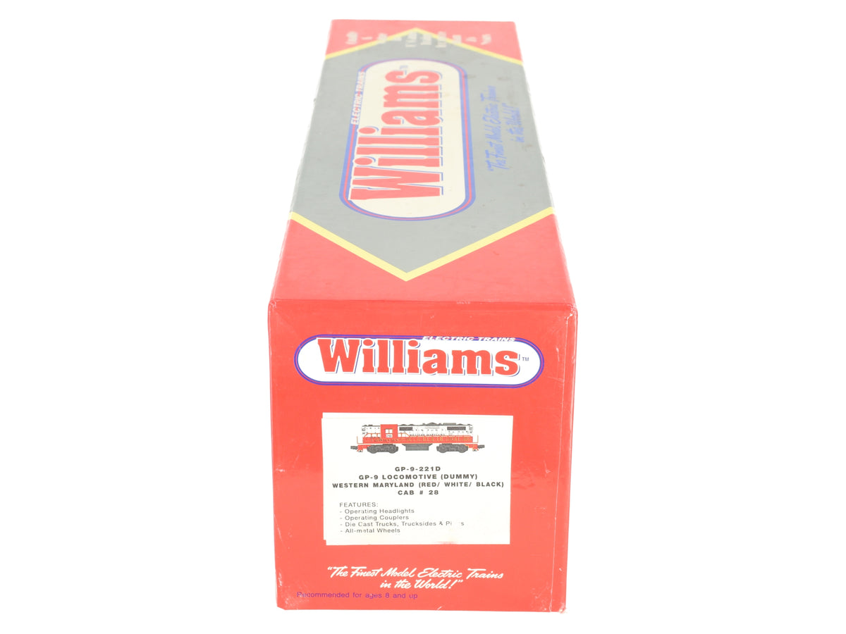 Williams GP-9-221D Western Maryland GP-9 Dummy Diesel Locomotive #28 LN/Box