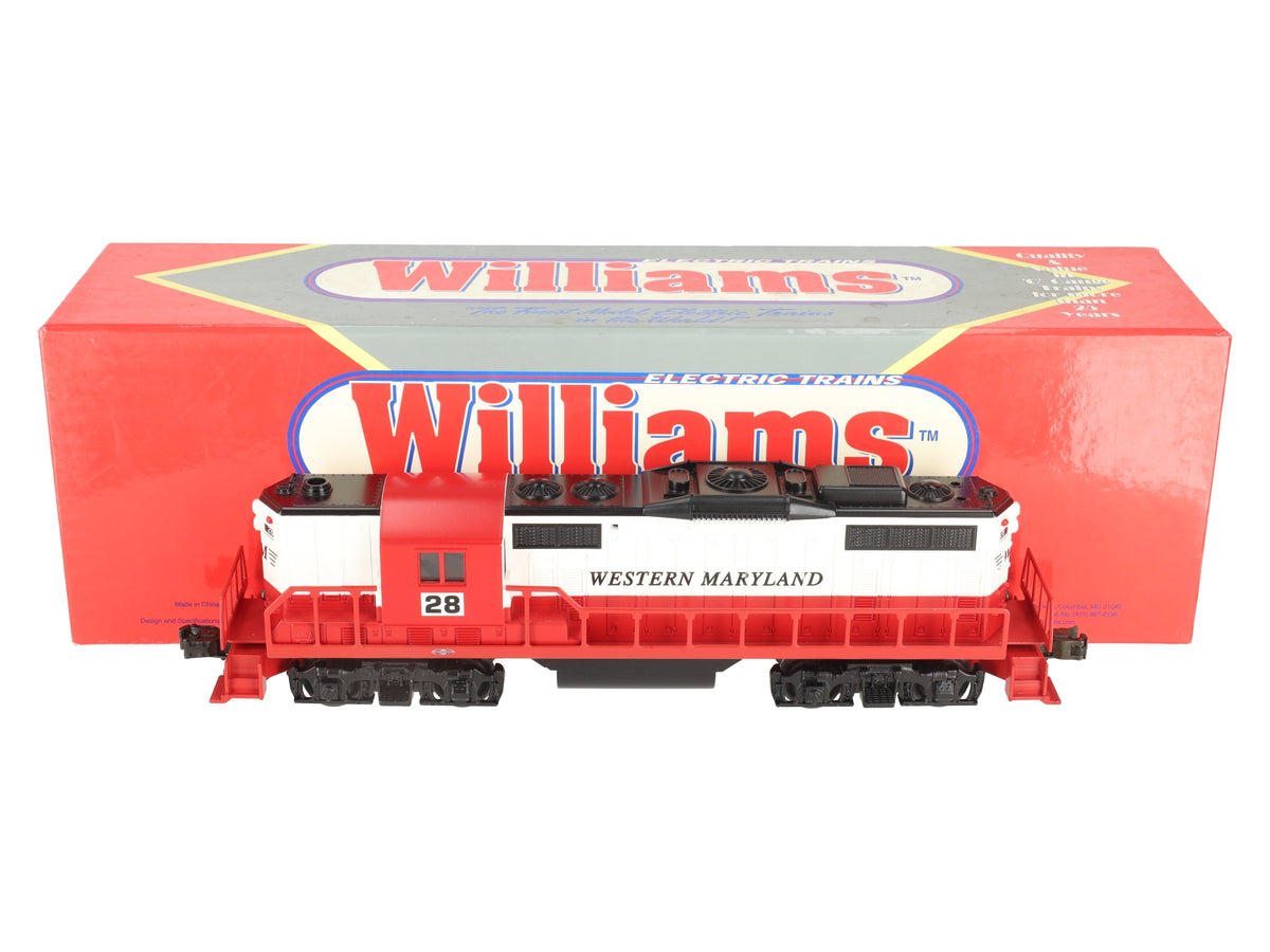 Williams GP-9-221D Western Maryland GP-9 Dummy Diesel Locomotive #28 LN/Box