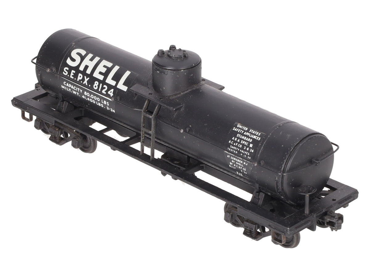 Lionel 715 Vintage O Scale Shell Tank Car #8124 VG
