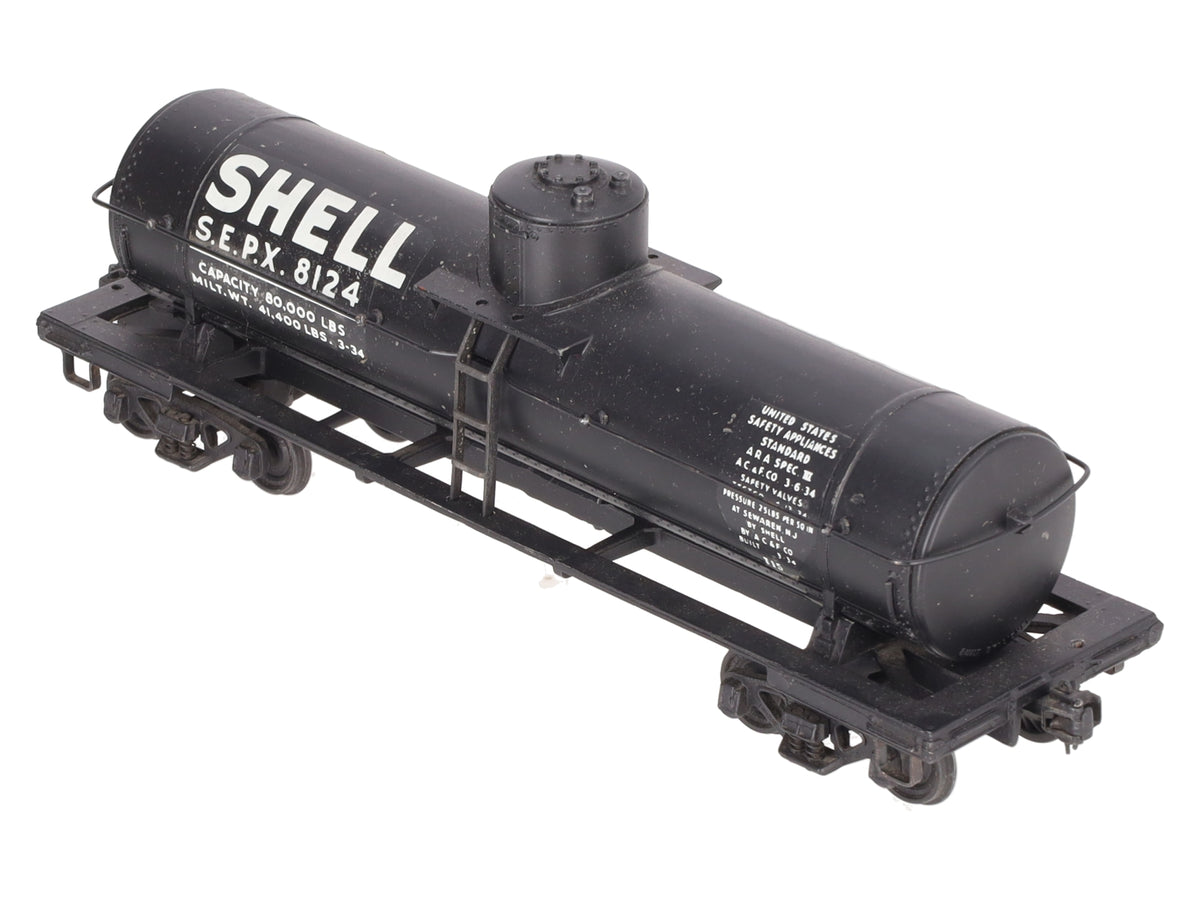 Lionel 715 Vintage O Scale Shell Tank Car #8124 VG