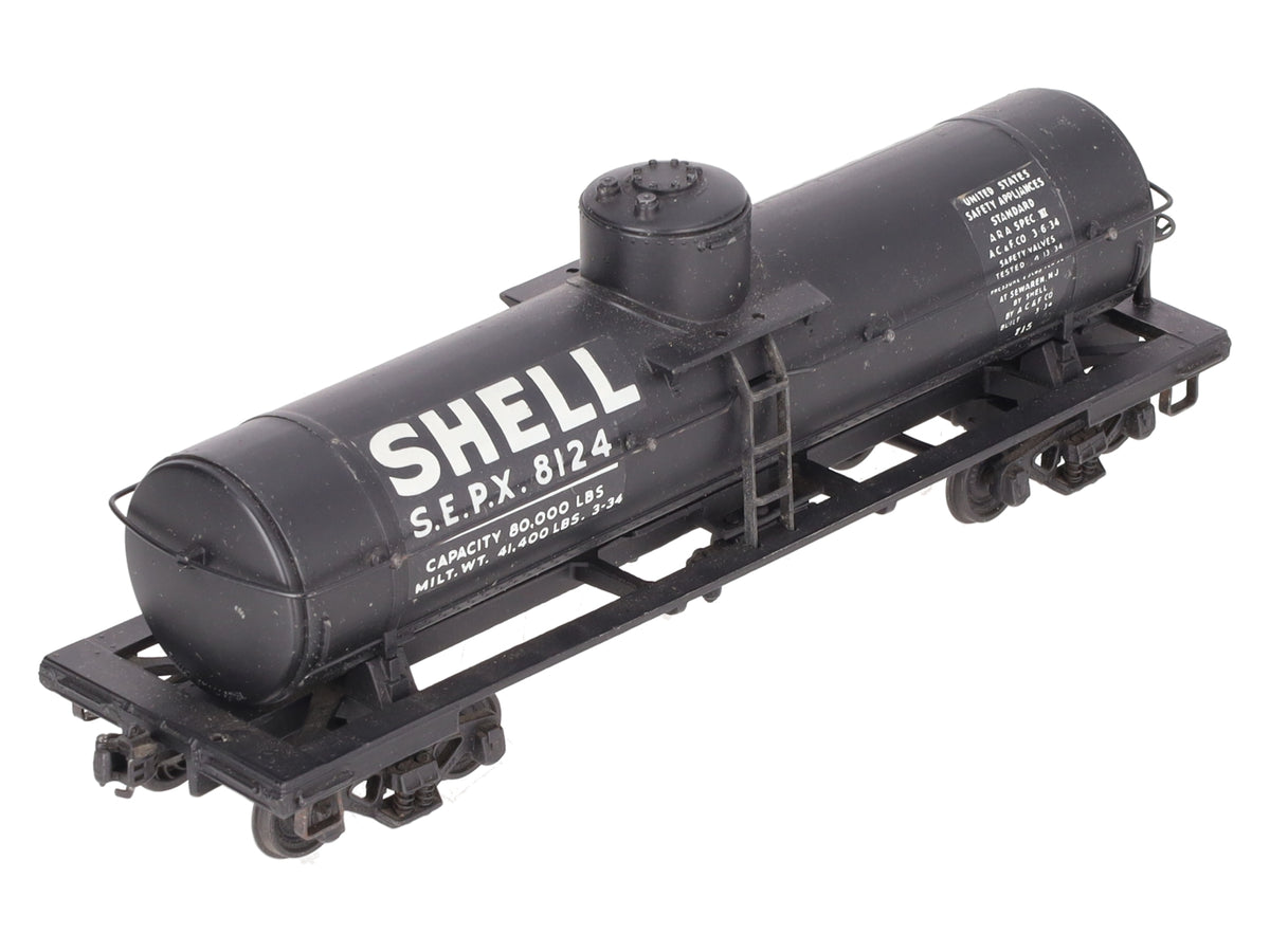 Lionel 715 Vintage O Scale Shell Tank Car #8124 VG