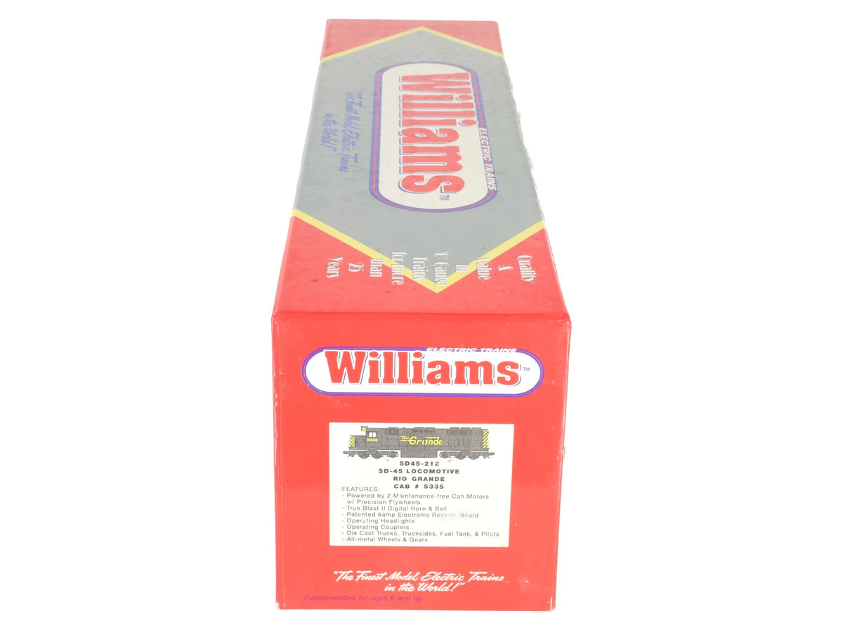Williams SD45-212 O Denver &Rio Grande Western SD-45 Diesel Locomotive #5335 LN/Box
