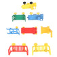Marx Freight Terminal Accessories [8] EX