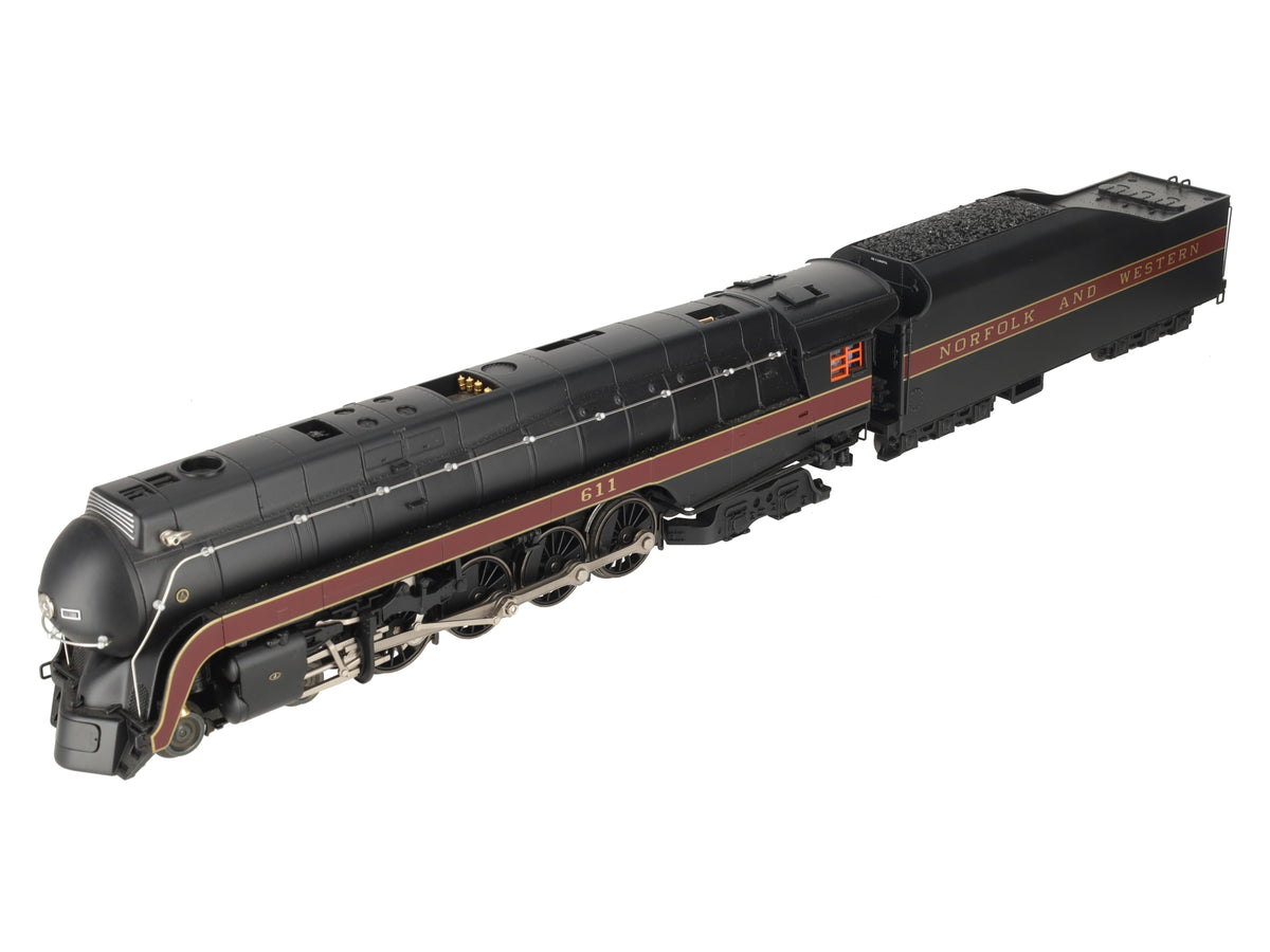 Lionel 6-38095 O Norfolk & Western 4-8-4 J-Class Steam Locomotive & Tender #611 EX/Box