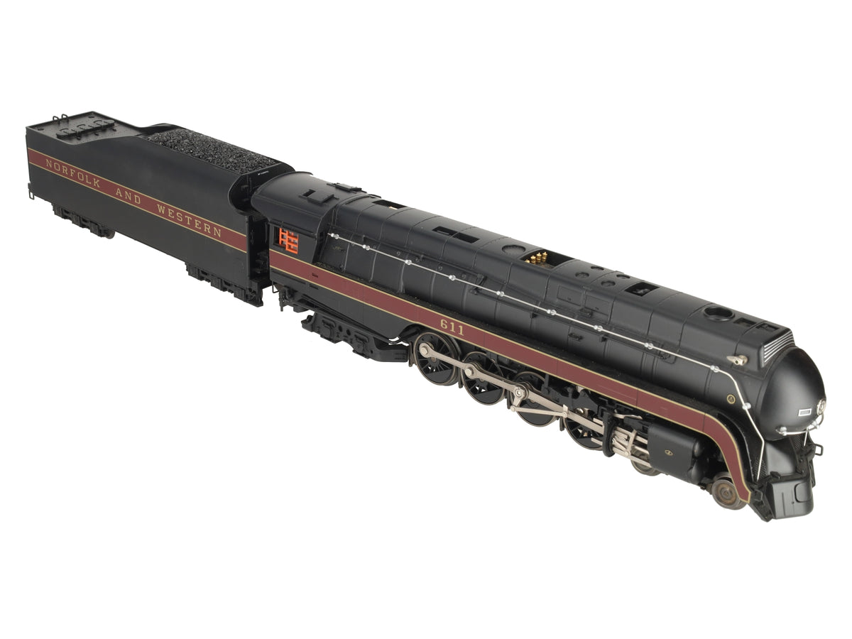 Lionel 6-38095 O Norfolk & Western 4-8-4 J-Class Steam Locomotive & Tender #611 EX/Box