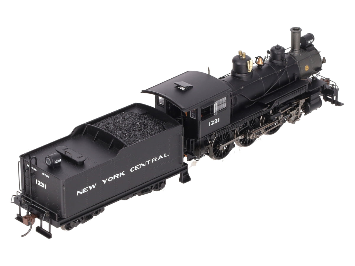 Bachmann 82305 HO New York Central Baldwin 4-6-0 Steam Locomotive & Tender #1231 EX/Box