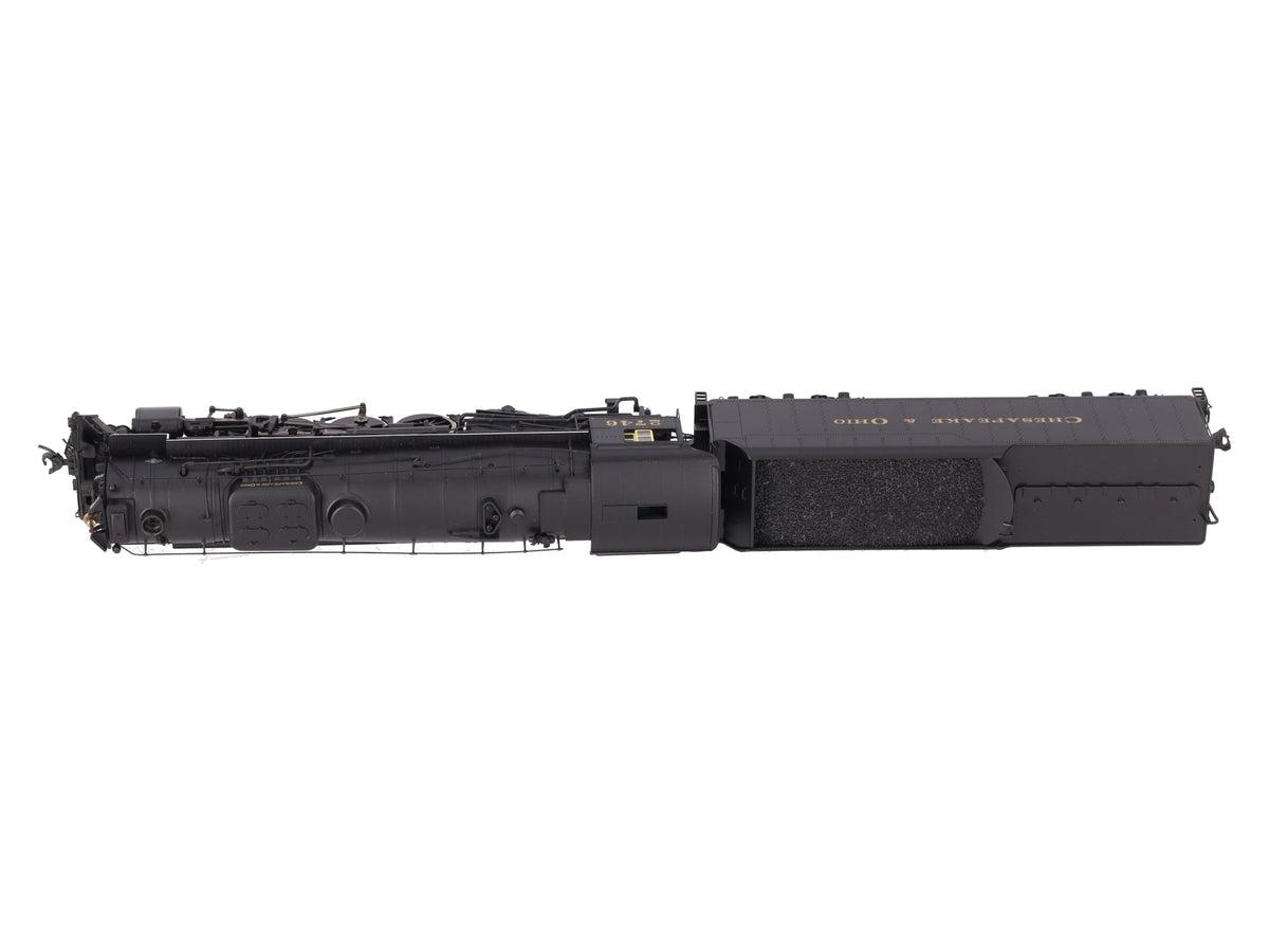 Proto 2000 920-31674 HO C&O Berkshire 2-8-4 Steam Locomotive & Tender #2746 EX/Box