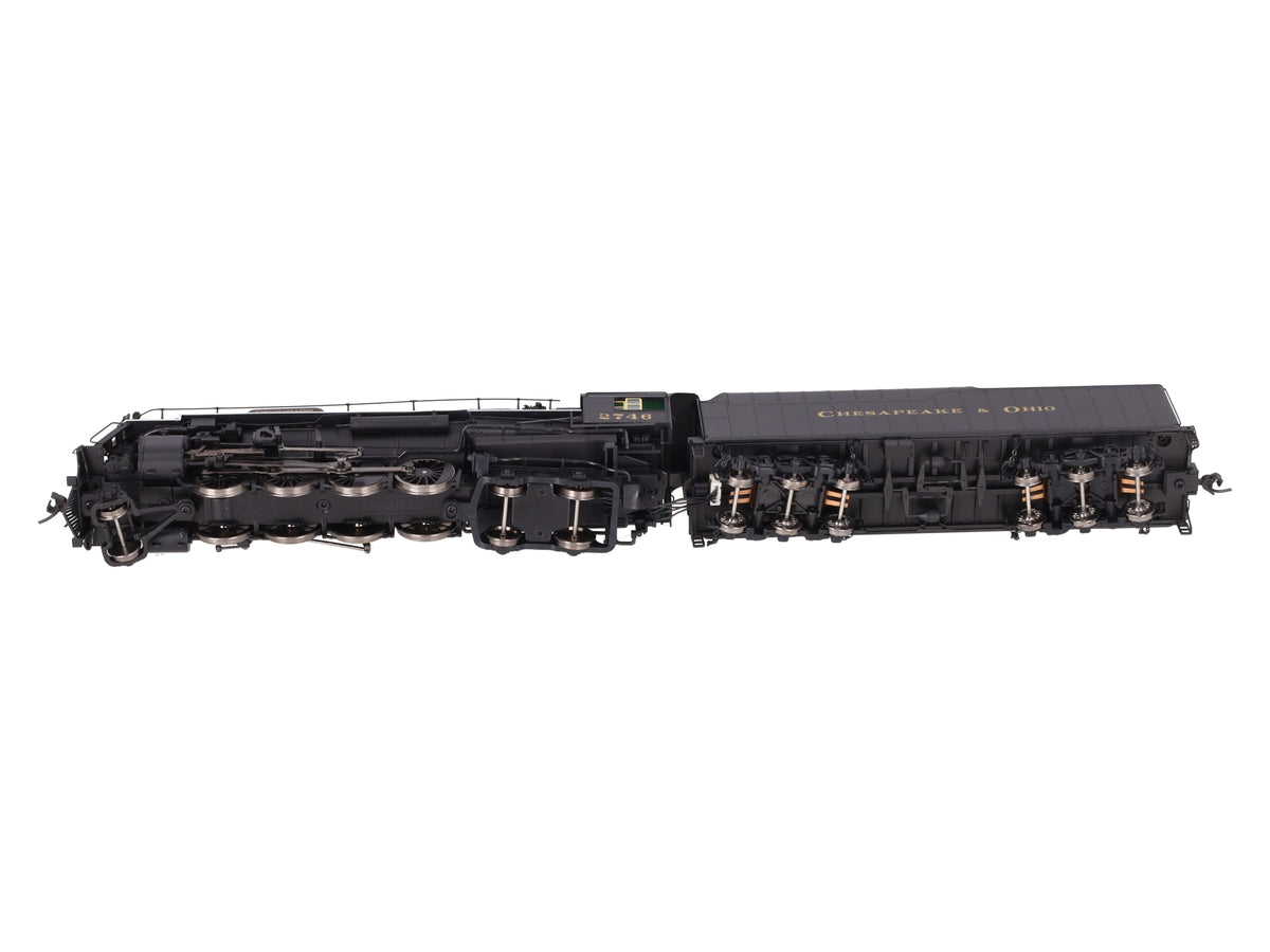 Proto 2000 920-31674 HO C&O Berkshire 2-8-4 Steam Locomotive & Tender #2746 EX/Box