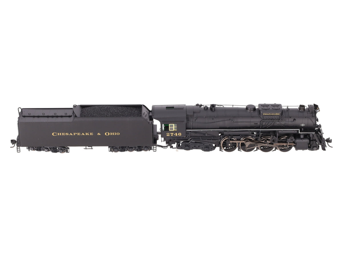 Proto 2000 920-31674 HO C&O Berkshire 2-8-4 Steam Locomotive & Tender #2746 EX/Box