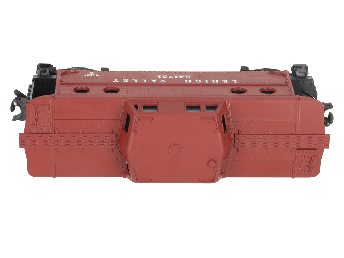 Lionel 6417-50 Vintage O Tuscan Lehigh Valley Porthole Caboose #641753 - RARE VG/Box