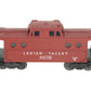Lionel 6417-50 Vintage O Tuscan Lehigh Valley Porthole Caboose #641753 - RARE VG/Box