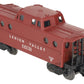 Lionel 6417-50 Vintage O Tuscan Lehigh Valley Porthole Caboose #641753 - RARE VG/Box