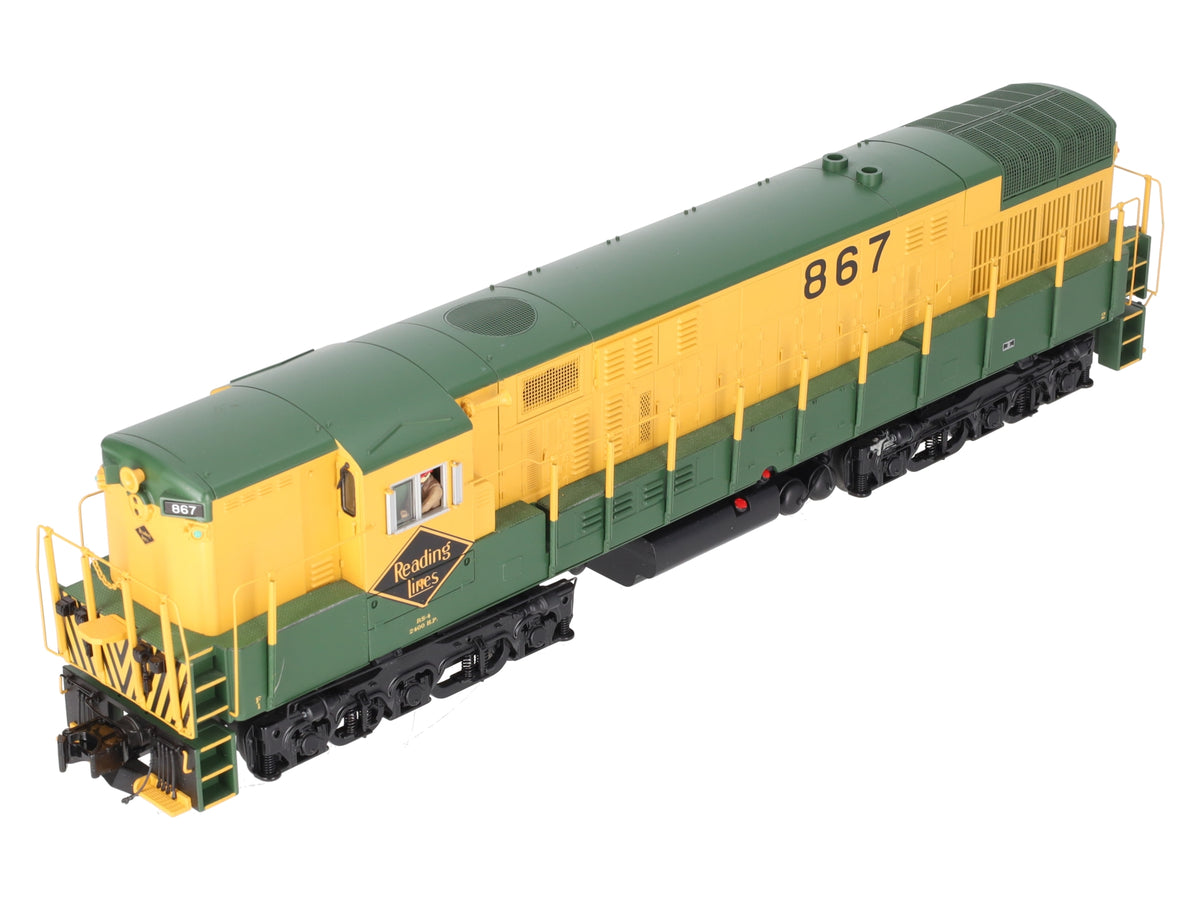 MTH 20-20126-1 O Gauge Reading Lines FM Trainmaster Diesel Engine #867 w/ PS2 EX/Box