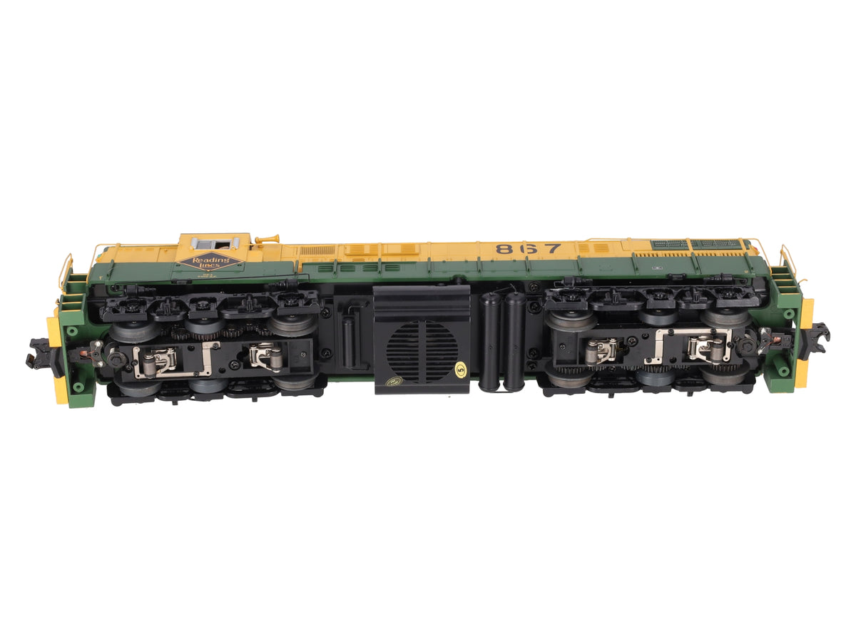 MTH 20-20126-1 O Gauge Reading Lines FM Trainmaster Diesel Engine #867 w/ PS2 EX/Box
