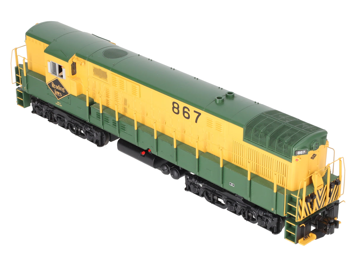 MTH 20-20126-1 O Gauge Reading Lines FM Trainmaster Diesel Engine #867 w/ PS2 EX/Box