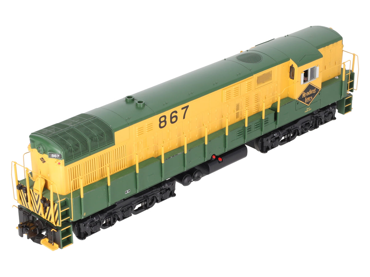 MTH 20-20126-1 O Gauge Reading Lines FM Trainmaster Diesel Engine #867 w/ PS2 EX/Box
