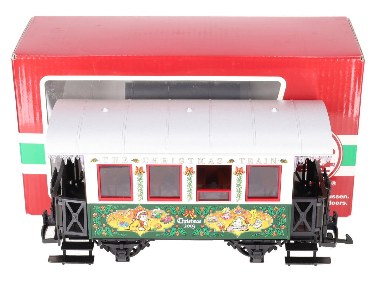 LGB 37076 G Scale Christmas 2003 Passenger Car EX/Box