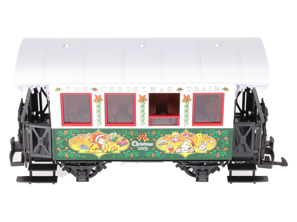 LGB 37076 G Scale Christmas 2003 Passenger Car EX/Box